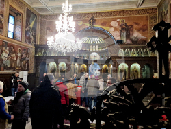 Търговище - храм „Св. Йоан Рилски“ - неделна служба и проповед