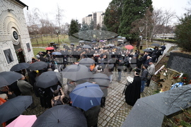 Мемориал на жертвите на комунистическия режим - поднасяне на венци