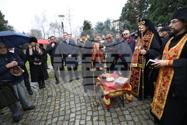 Мемориал на жертвите на комунистическия режим - поднасяне на венци