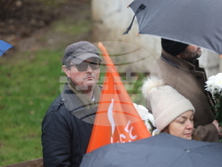 Мемориал на жертвите на комунистическия режим - поднасяне на венци