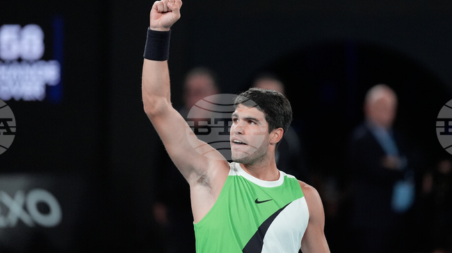 Испанецът Карлос Алкарас спечели за първи път в кариерата си титлата на Откритото първенство на Австралия по тенис