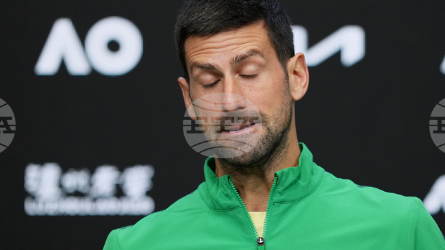 Новак Джокович се оттегли от участие на турнира по тенис в Доха