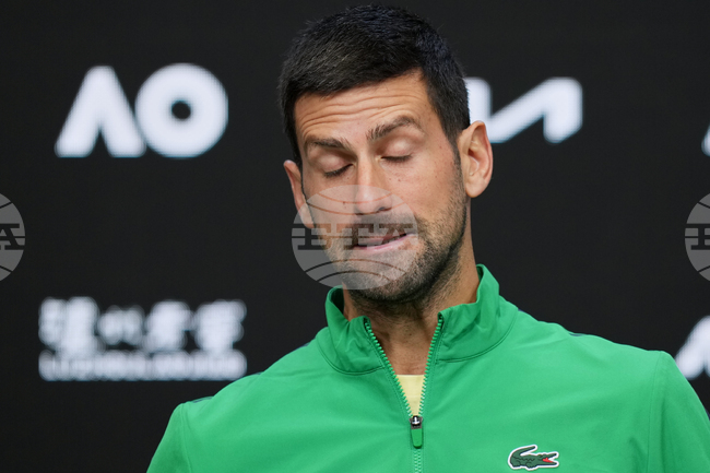 Новак Джокович се оттегли от участие на турнира по тенис в Доха