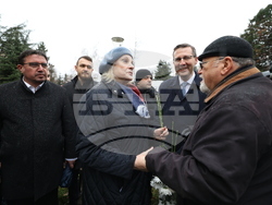 Мемориал на жертвите на комунистическия режим - поднасяне на венци