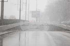 Столица - снеговалеж - пътища