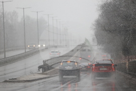 Столица - снеговалеж - пътища