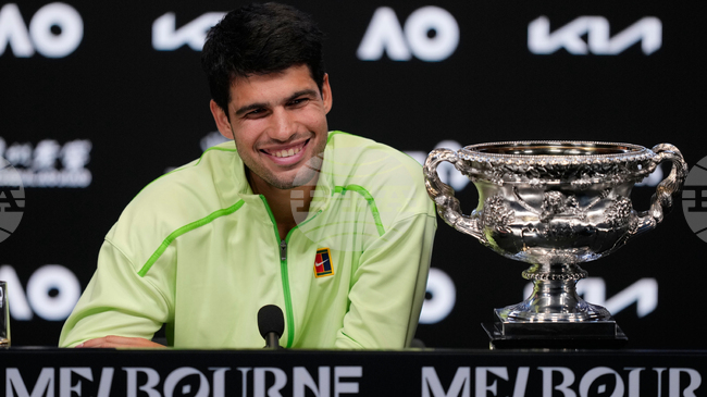 Карлос Алкарас е доволен от титлата в Мелбърн, но испанецът има и други цели за настоящия сезон