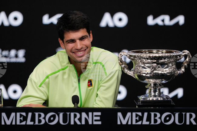 Карлос Алкарас е доволен от титлата в Мелбърн, но испанецът има и други цели за настоящия сезон