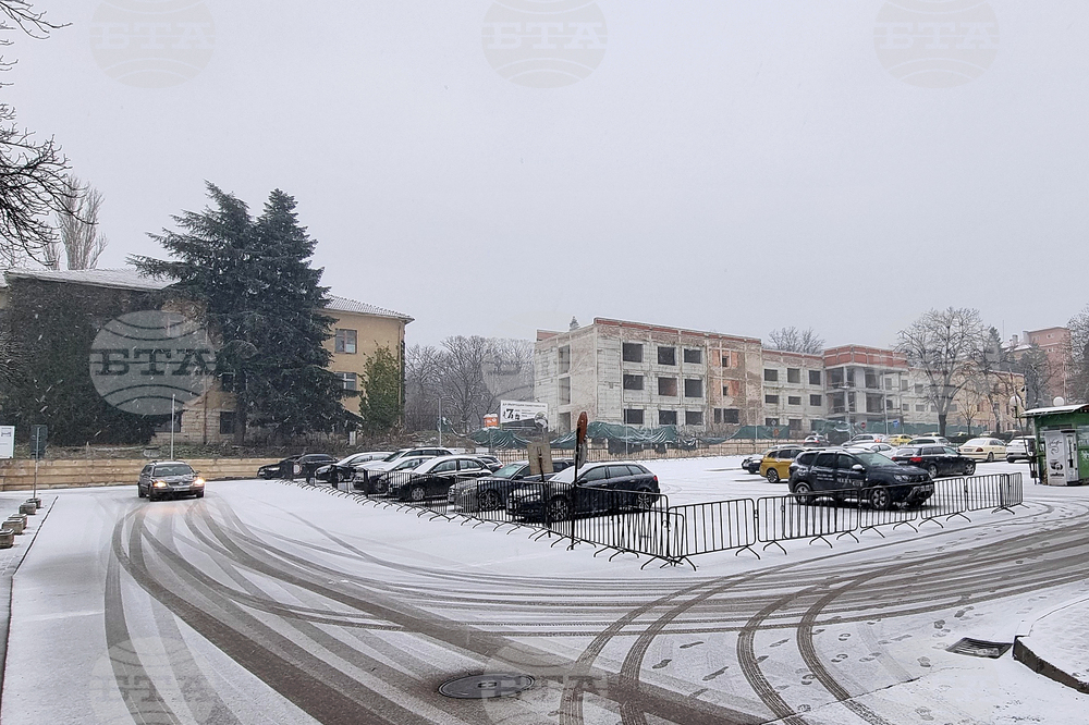 Шумен - снеговалеж - пътна обстановка