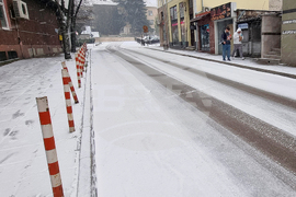 Шумен - снеговалеж - пътна обстановка