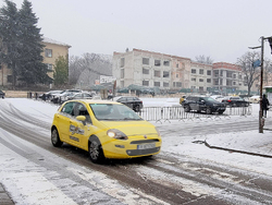 Шумен - снеговалеж - пътна обстановка
