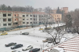 Шумен - снеговалеж - пътна обстановка