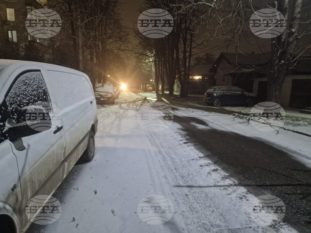 Разград - зима - обстановка