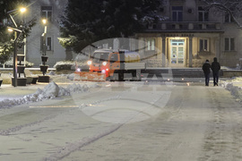 Враца - снеговалеж - обстановка