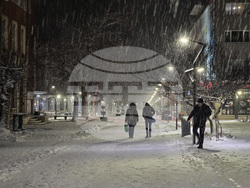 Враца - снеговалеж - обстановка