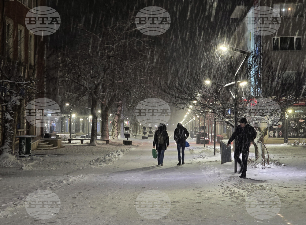 Враца - снеговалеж - обстановка