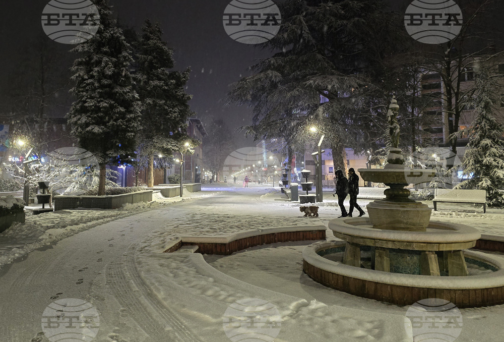 Враца - снеговалеж - обстановка