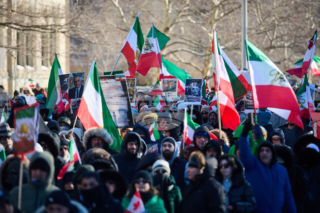Canada Iran Protest