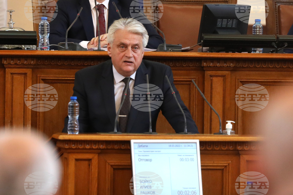 Парламент - Бойко Рашков - парламентарен контрол