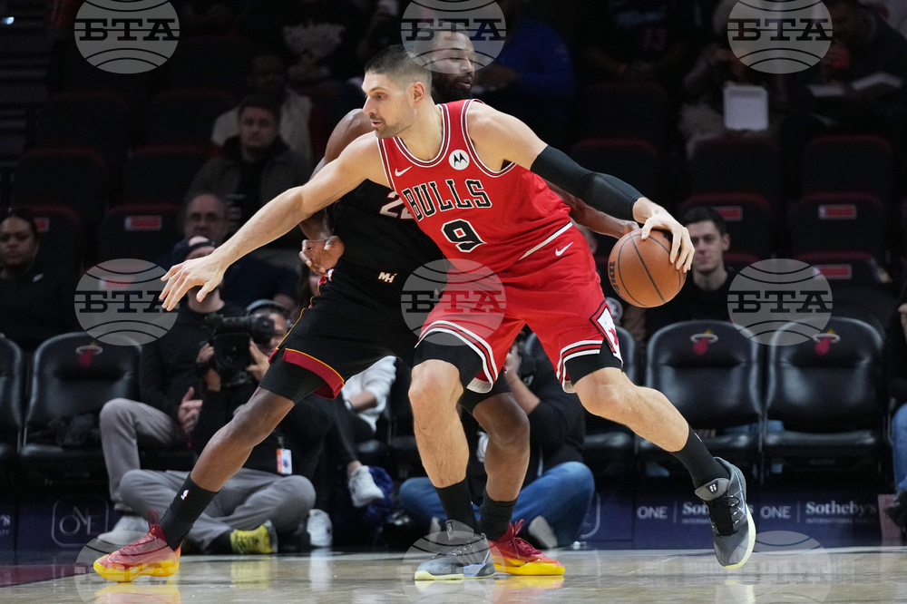 Bulls Heat Basketball