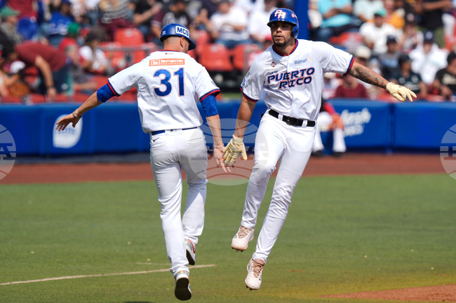 APTOPIX Mexico Puerto Rico Baseball
