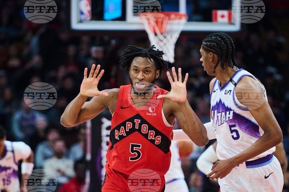 Jazz Raptors Basketball