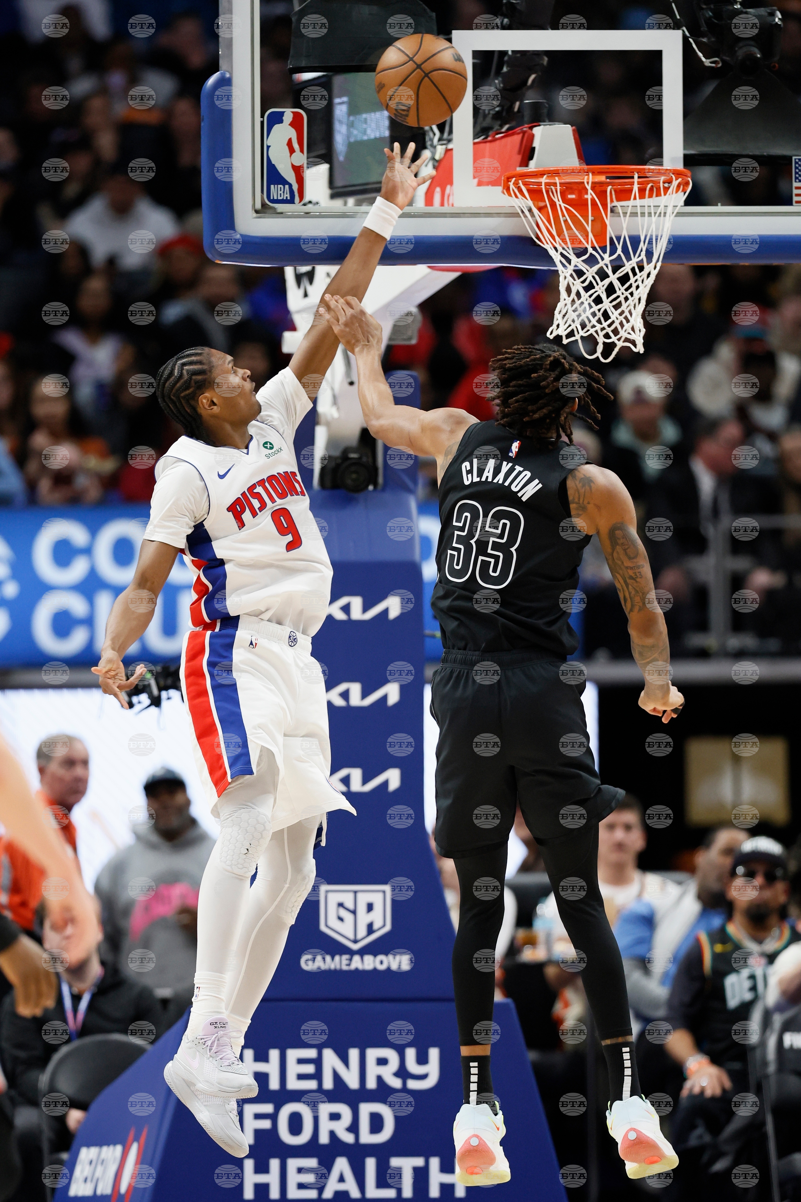 Nets Pistons Basketball