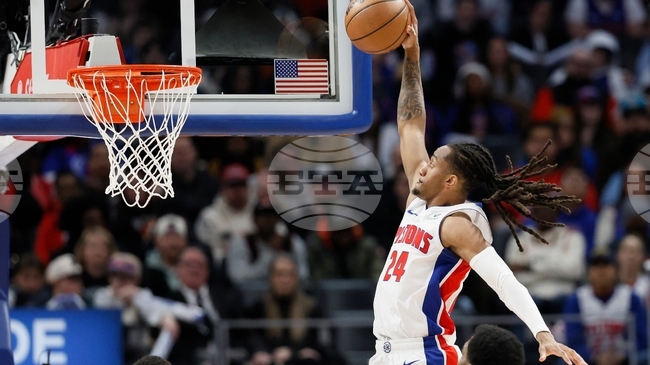 Детройт надигра Бруклин в НБА за най-убедителната победа в историята си