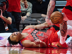 Jazz Raptors Basketball