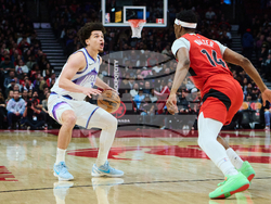 Jazz Raptors Basketball