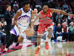 Jazz Raptors Basketball