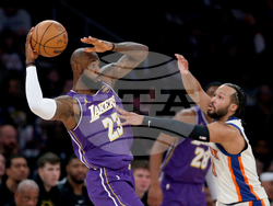 Lakers Knicks Basketball