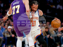 Lakers Knicks Basketball