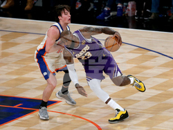 Lakers Knicks Basketball