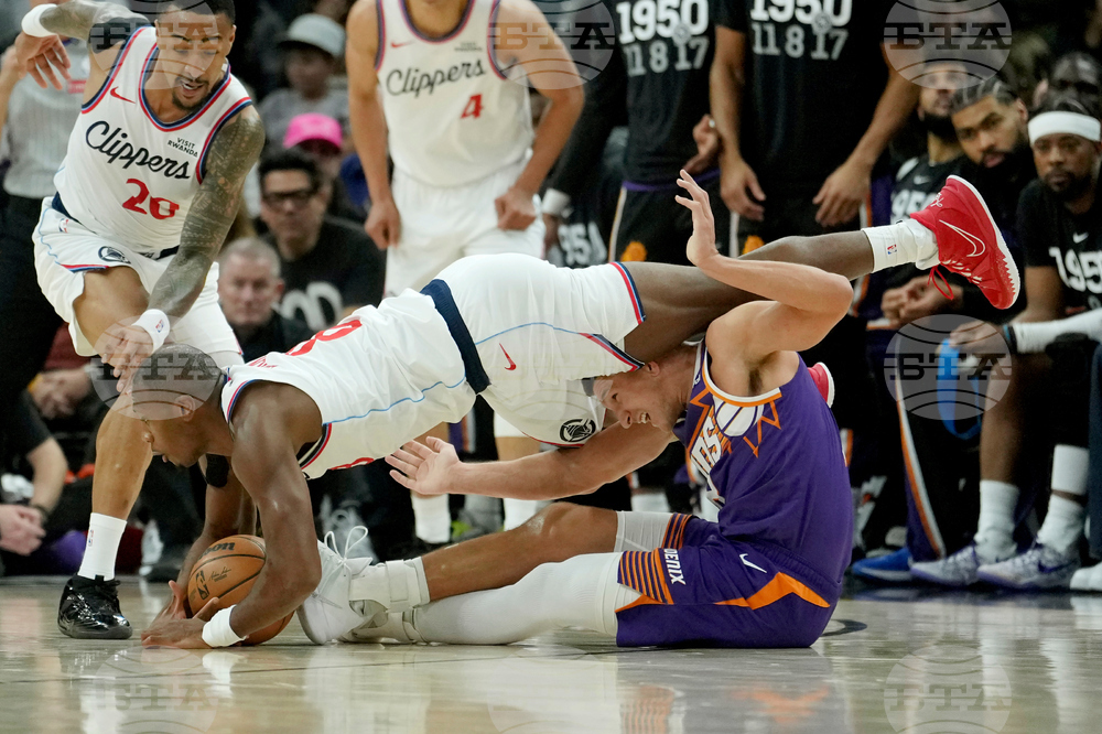 Clippers Suns Basketball