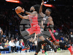 Bulls Heat Basketball
