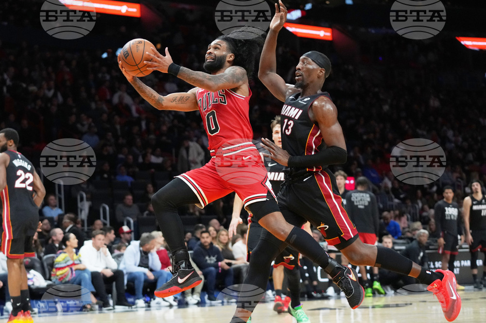 Bulls Heat Basketball