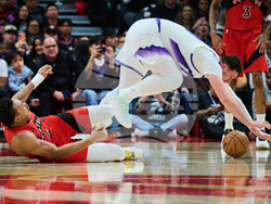 Jazz Raptors Basketball