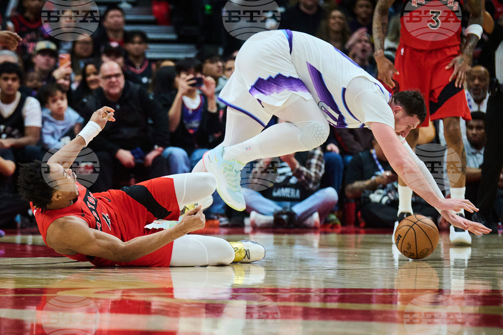 Jazz Raptors Basketball