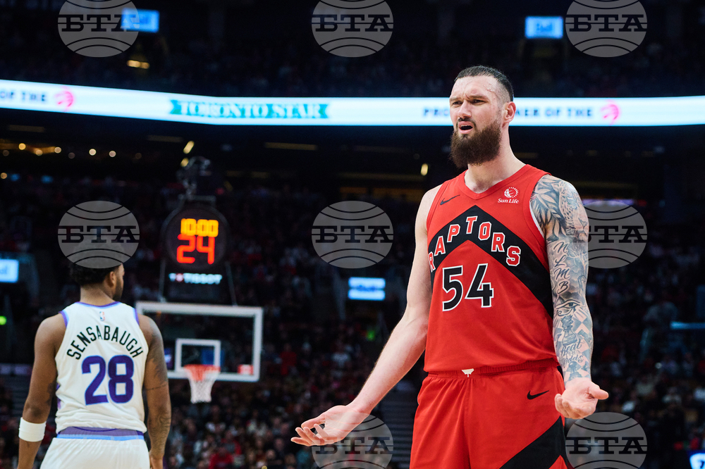 Jazz Raptors Basketball