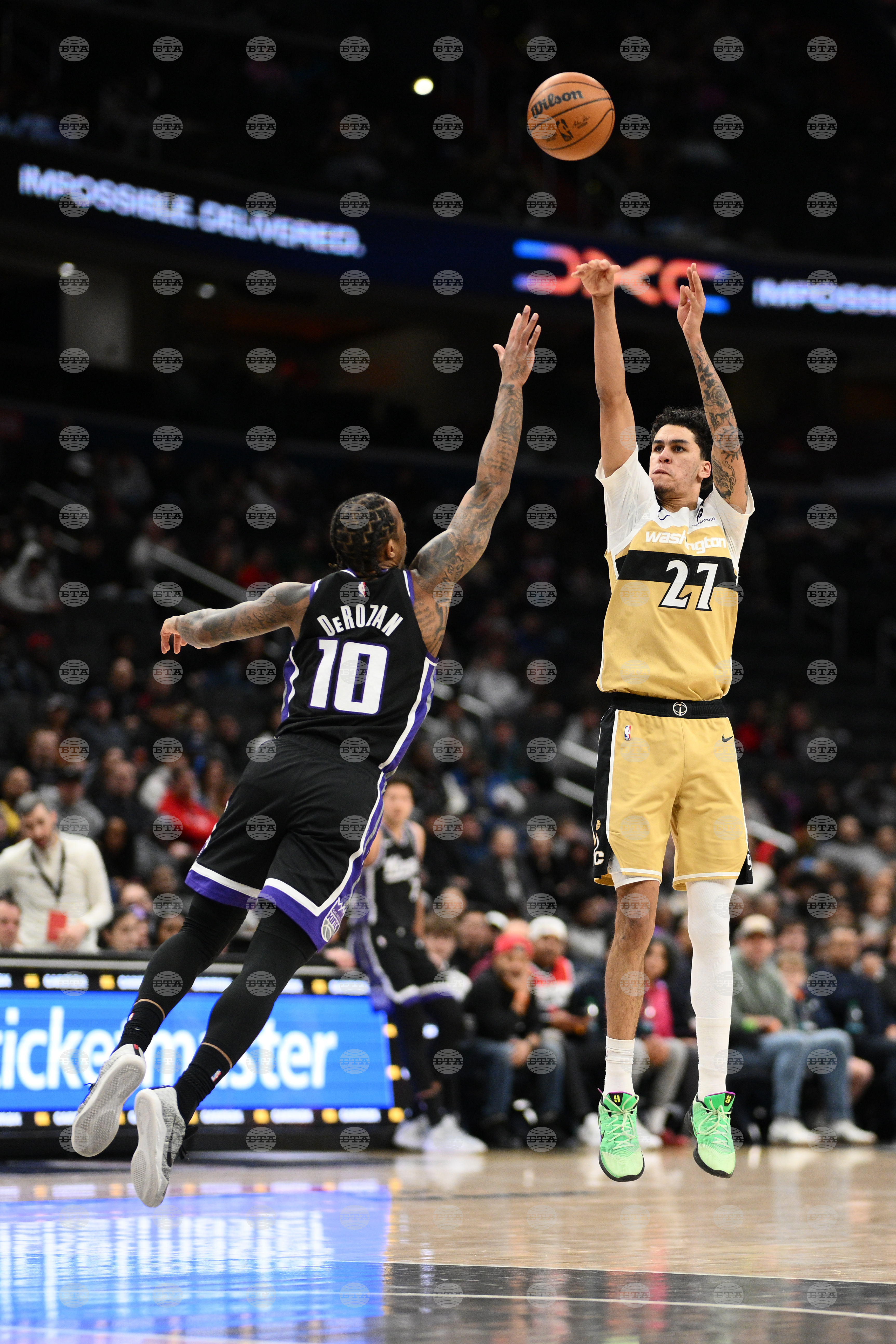 Kings Wizards Basketball