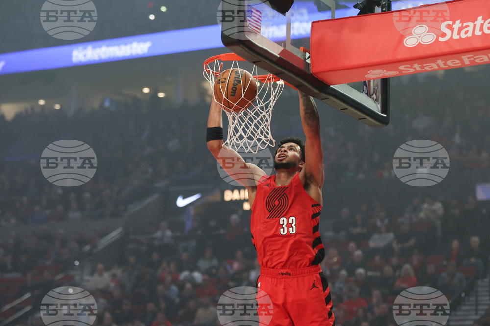 Cavaliers Trail Blazers Basketball