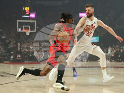 Cavaliers Trail Blazers Basketball