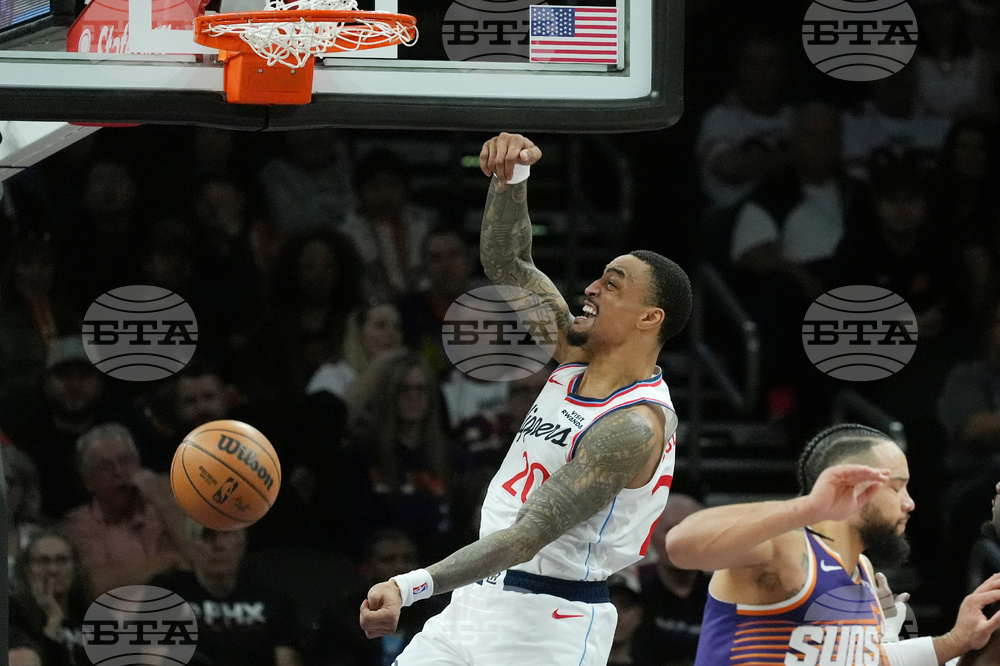 Clippers Suns Basketball