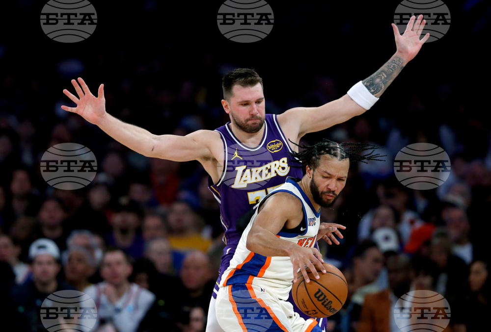 Lakers Knicks Basketball