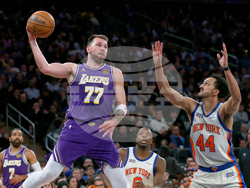 Lakers Knicks Basketball