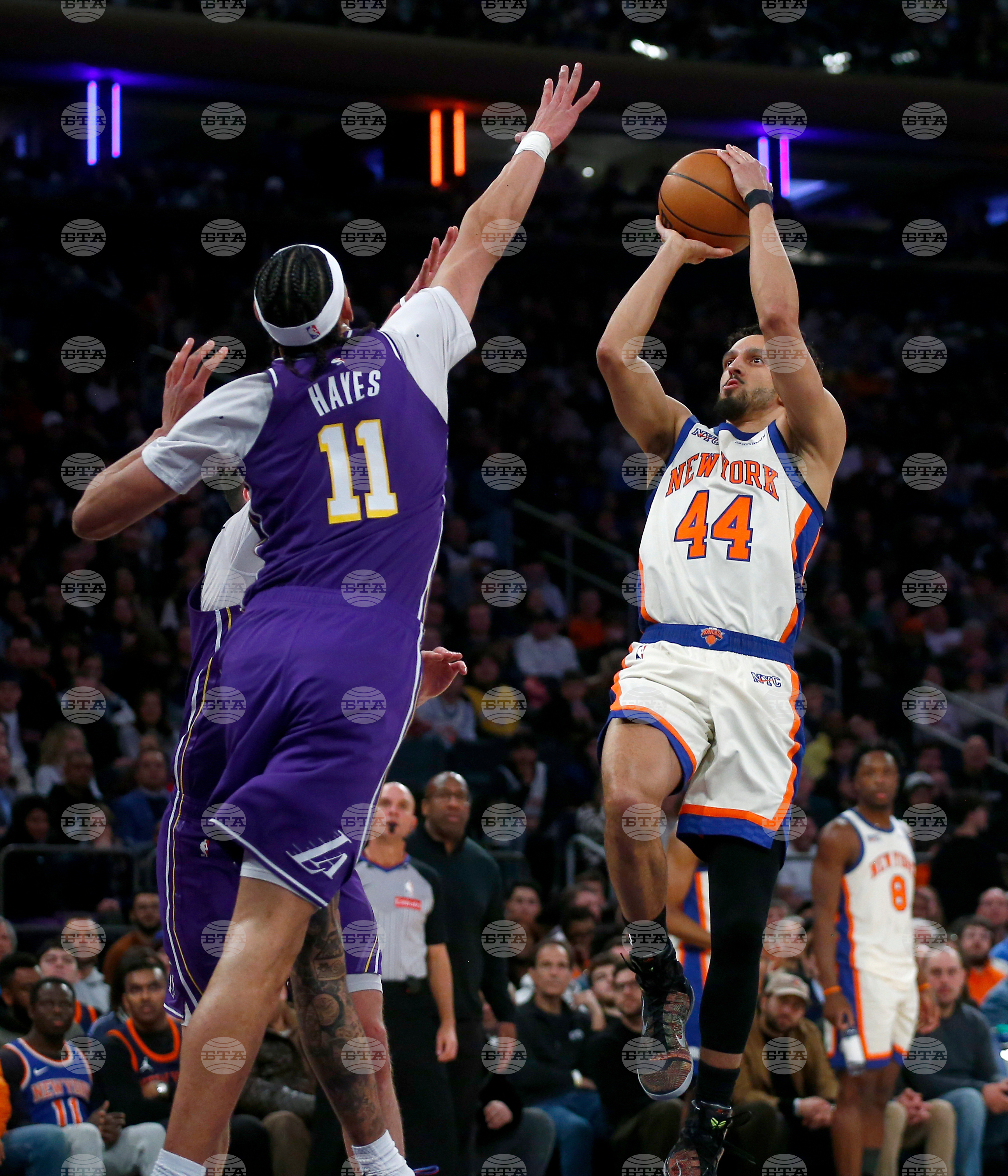 Lakers Knicks Basketball