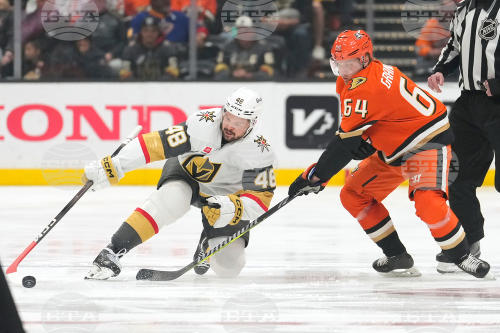 Golden Knights Ducks Hockey