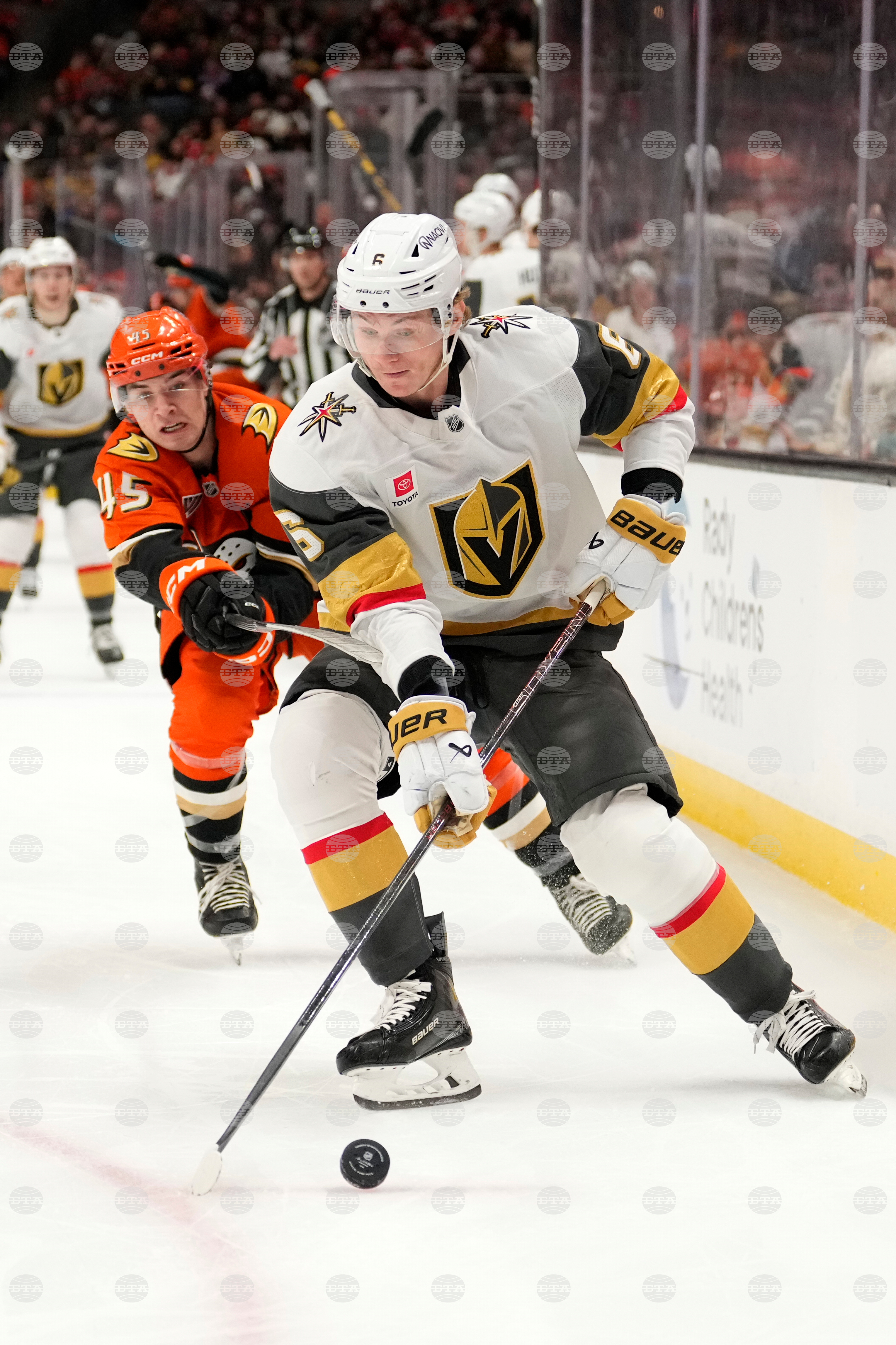 Golden Knights Ducks Hockey