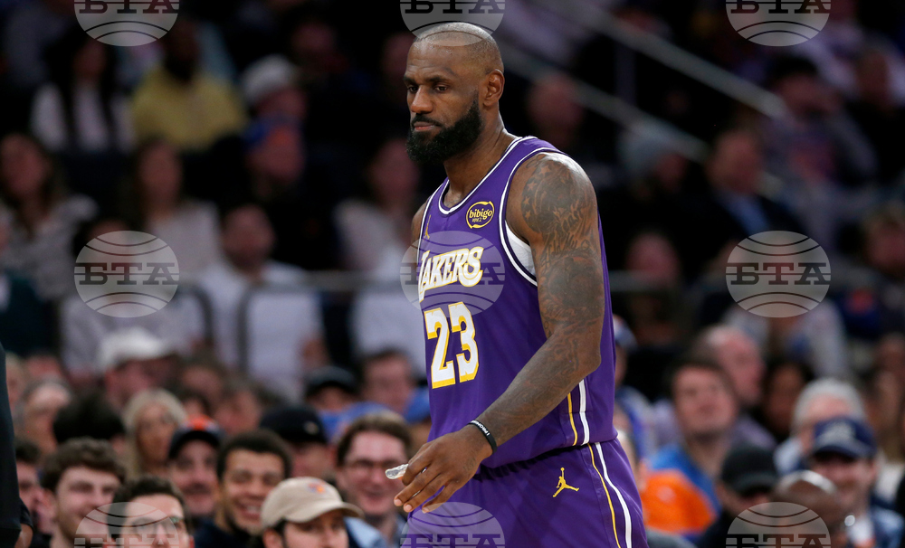 Lakers Knicks Basketball